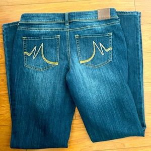 For sale again!  Maurice’s low rise bootcut jeans -10 Long